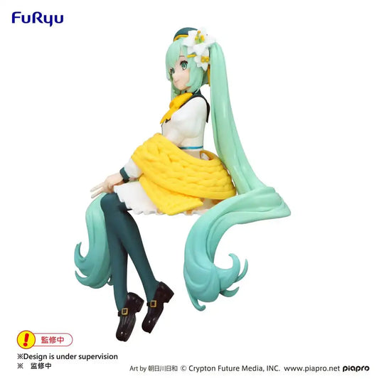 Hatsune Miku Noodle Stopper PVC Statue Flower Fairy Lily White Ver. 14 cm - Smalltinytoystore