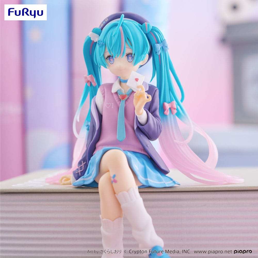 Hatsune Miku Noodle Stopper PVC Statue Hatsune Miku Love Blazer Navy Color Ver. 14 cm - Smalltinytoystore