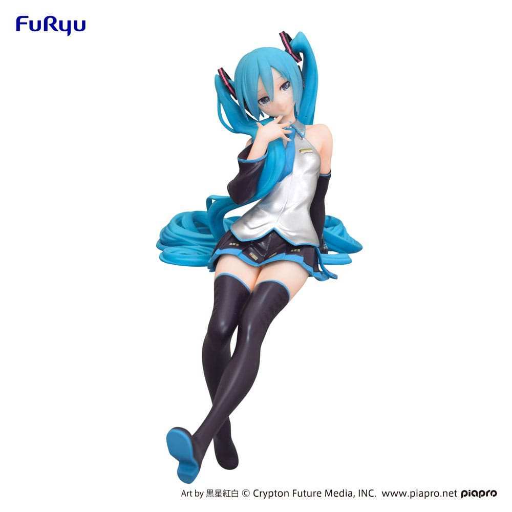 Hatsune Miku Noodle Stopper PVC Statue Kuroboshi Kouhaku Ver. (re-run) 14 cm - Smalltinytoystore