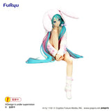 Hatsune Miku Noodle Stopper PVC Statue Rabbit Ear Hood Pajama 14 cm - Smalltinytoystore