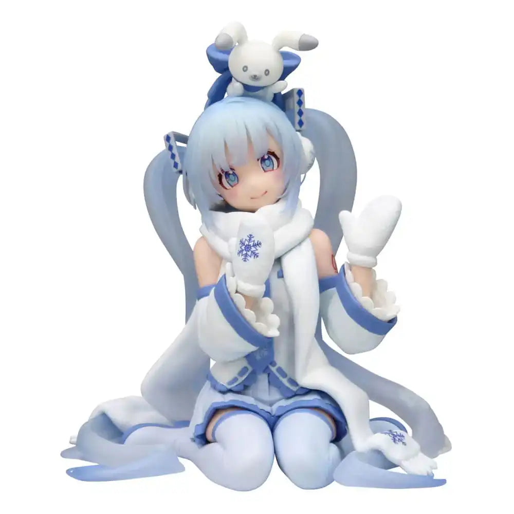 Hatsune Miku Noodle Stopper PVC Statue Snow Miku Sky Town 10th Ver. 15 cm - Smalltinytoystore
