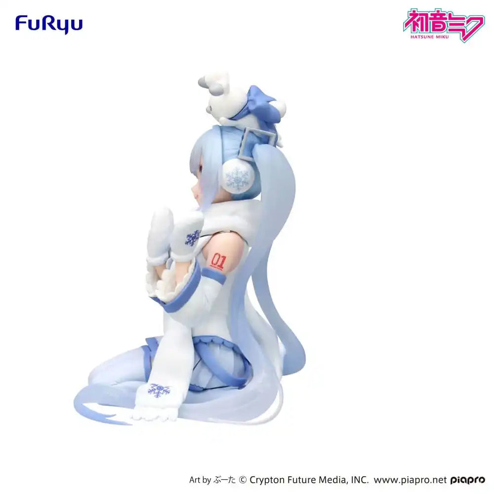Hatsune Miku Noodle Stopper PVC Statue Snow Miku Sky Town 10th Ver. 15 cm - Smalltinytoystore