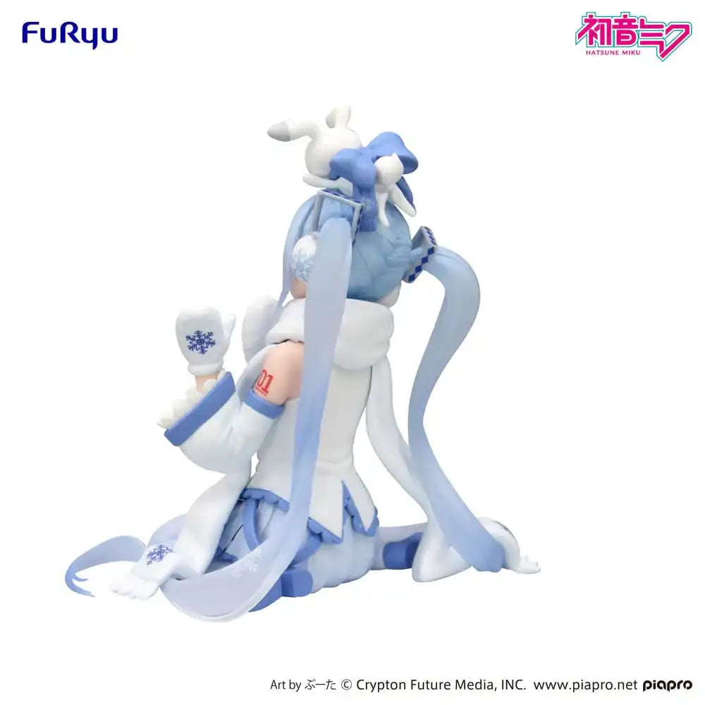 Hatsune Miku Noodle Stopper PVC Statue Snow Miku Sky Town 10th Ver. 15 cm - Smalltinytoystore