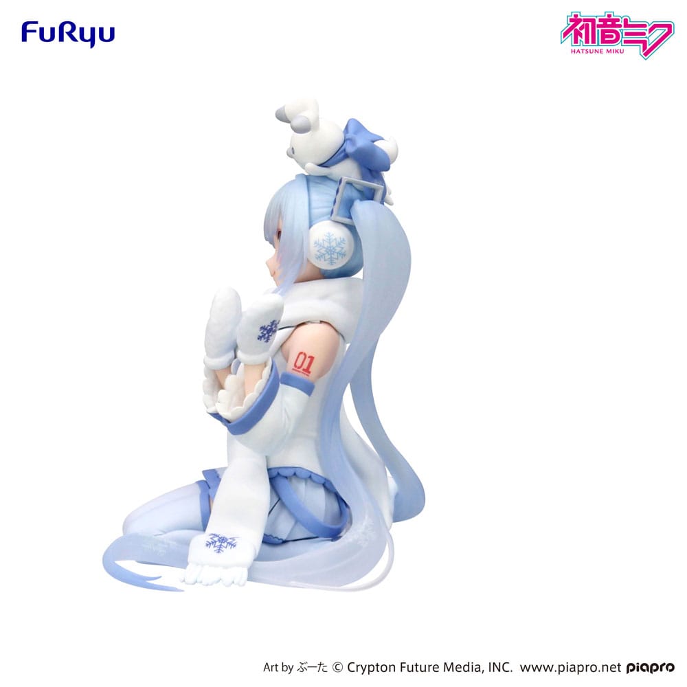 Hatsune Miku Noodle Stopper PVC Statue Snow Miku Sky Town 10th Ver. 15 cm - Smalltinytoystore
