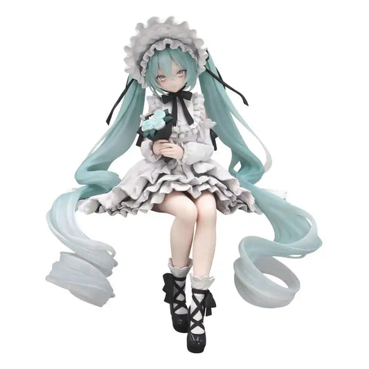 Hatsune Miku Noodle Stopper PVC Statue Vintage Doll Style 15 cm - Smalltinytoystore