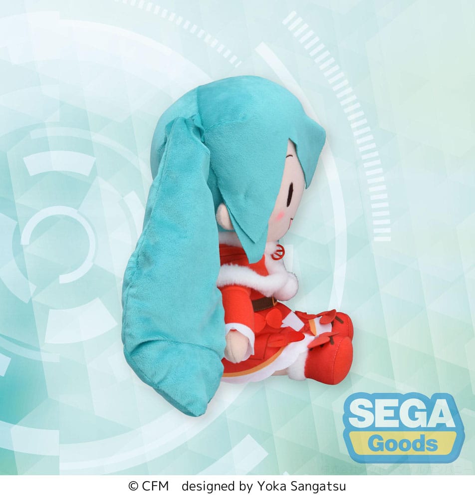 Hatsune Miku Plüschfigur Hatsune Miku Christmas 2024 L 27 cm - Smalltinytoystore
