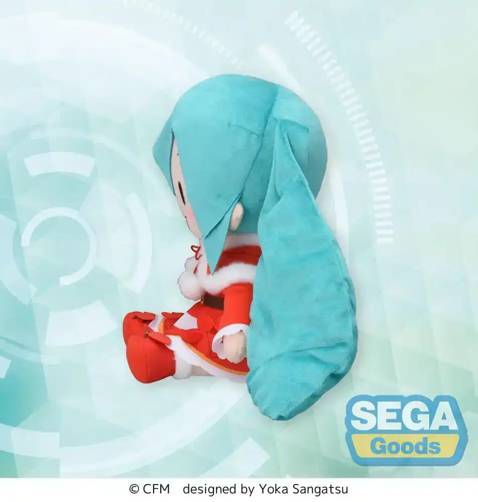 Hatsune Miku Plüschfigur Hatsune Miku Christmas 2024 L 27 cm - Smalltinytoystore