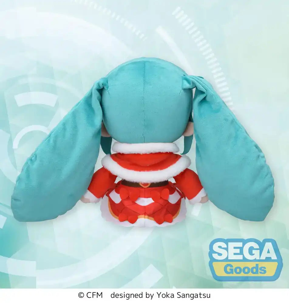 Hatsune Miku Plüschfigur Hatsune Miku Christmas 2024 L 27 cm - Smalltinytoystore