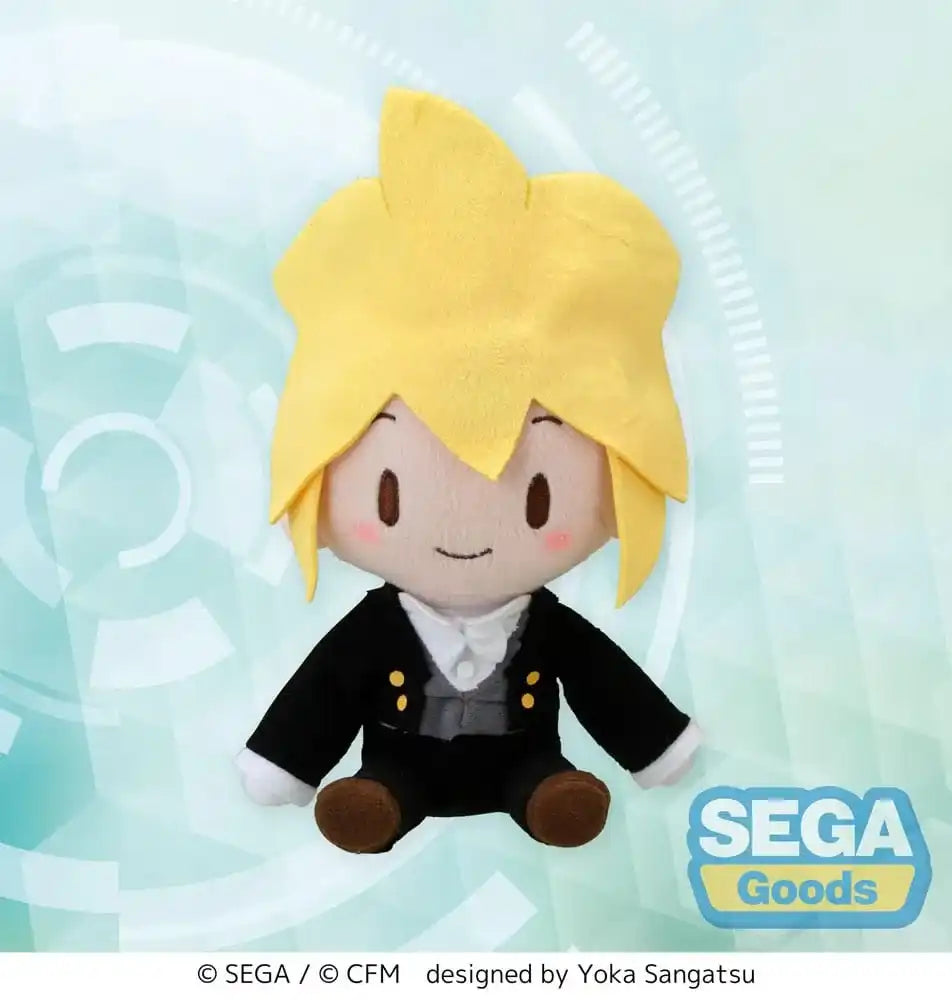 Hatsune Miku: Project DIVA Arcade Future Tone Fuwa Petit Plüschfigur Kagamine Len Butler Ver. (EX) 16 cm - Smalltinytoystore