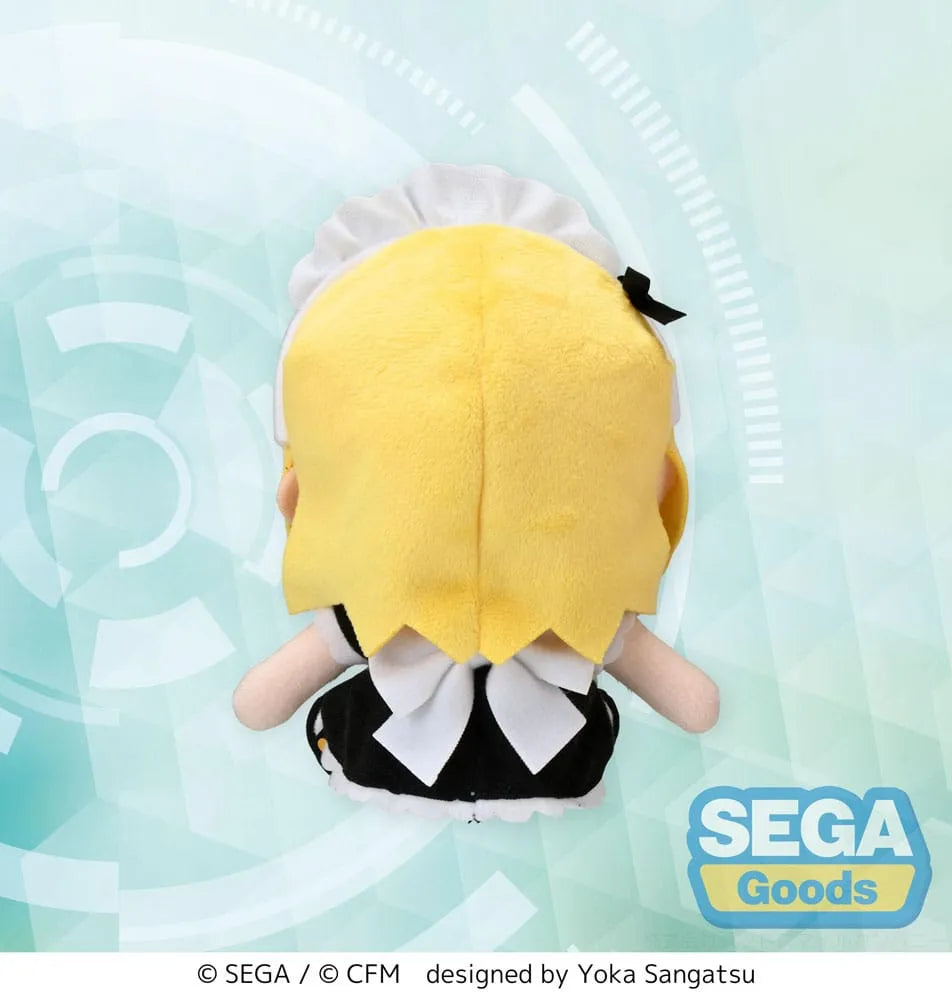 Hatsune Miku: Project DIVA Arcade Future Tone Fuwa Petit Plüschfigur Kagamine Rin Maid Ver. (EX) 16 cm - Smalltinytoystore