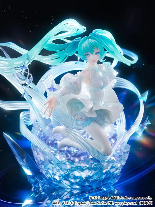 Hatsune Miku PVC Statue 1/7 Hatsune Miku - Crystal Dress Ver. 22 cm - Smalltinytoystore