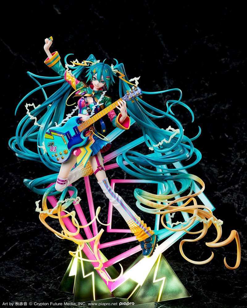 Hatsune Miku PVC Statue 1/7 Japan Tour 2023 Thunderbolt 32 cm - Smalltinytoystore