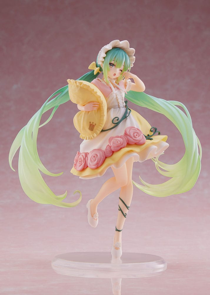 Hatsune Miku PVC Statue Hatsune Miku Wonderland Sleeping Beauty Reissue 18 cm - Smalltinytoystore