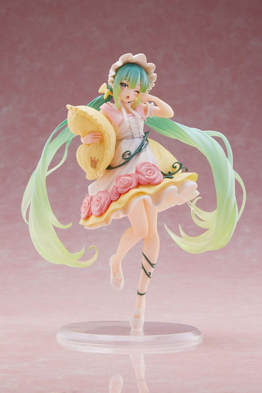 Hatsune Miku PVC Statue Hatsune Miku Wonderland Sleeping Beauty Reissue 18 cm - Smalltinytoystore