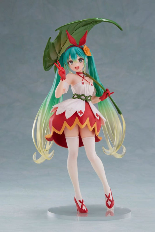 Hatsune Miku PVC Statue Hatsune Miku Wonderland Thumbelina 18 cm - Smalltinytoystore