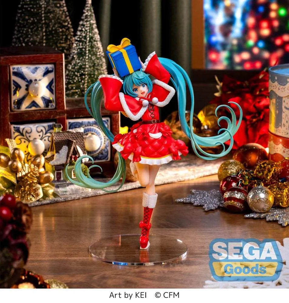 Hatsune Miku Series Luminasta PVC Statue Hatsune Miku Christmas 2024 19 cm - Smalltinytoystore