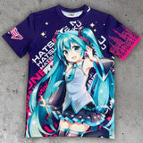 Hatsune Miku T-Shirt Expressive Vibes - Smalltinytoystore
