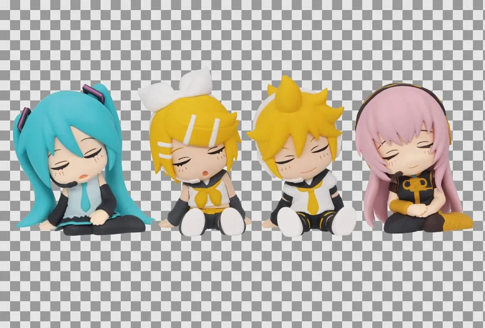 Hatsune Miku Twinchees Minifiguren Lil' Sleepers 5 cm Display (24) - Smalltinytoystore