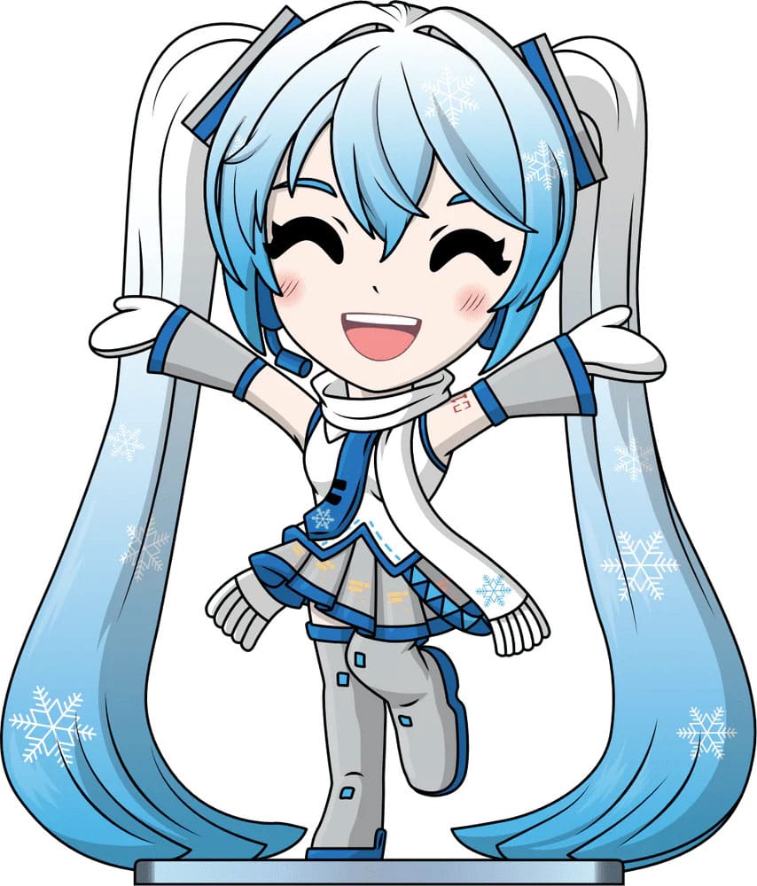 Hatsune Miku Vinyl Figur Snow Miku 11 cm - Smalltinytoystore