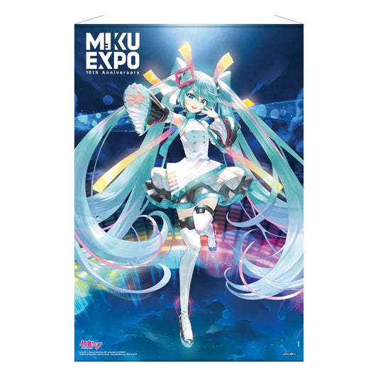 Hatsune Miku Wandrolle Miku Expo 10th Anniversary Limited Edition 61 x 91 cm - Smalltinytoystore