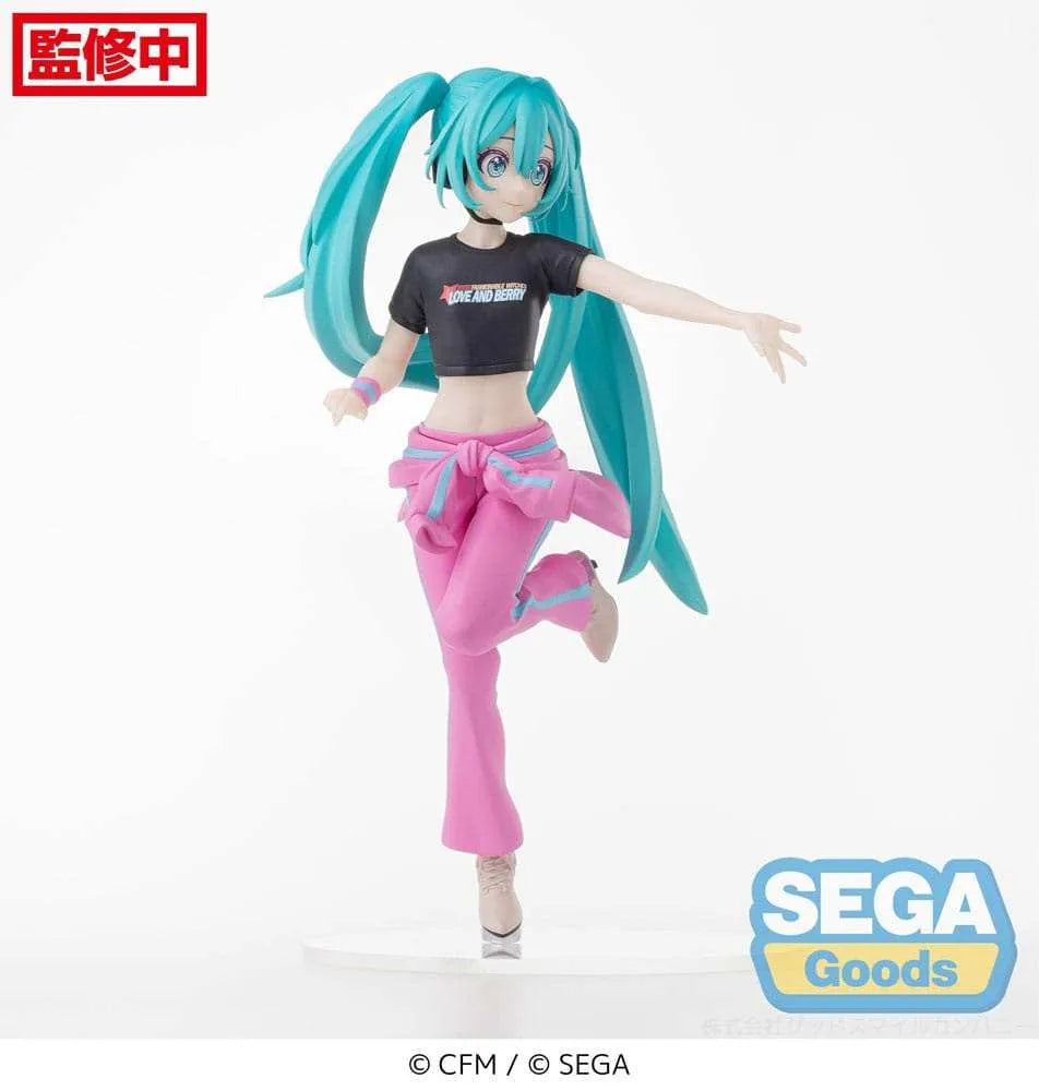 Hatsune Miku x Love and Berry Dress Up and Dance! Desktop x Decorate Collections PVC Statue Hatsune Miku Berry Costume Ver. 17 cm - Smalltinytoystore