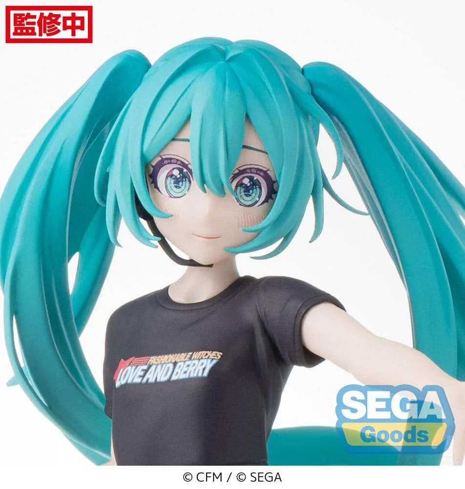 Hatsune Miku x Love and Berry Dress Up and Dance! Desktop x Decorate Collections PVC Statue Hatsune Miku Berry Costume Ver. 17 cm - Smalltinytoystore