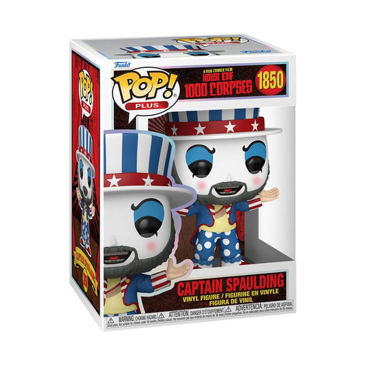 Haus der 1000 Leichen POP! Plus Vinyl Figur Capt. Spaulding 9 cm - Smalltinytoystore