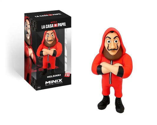 Haus des Geldes Minix Figur Helsinki w/ Mask 12 cm - Smalltinytoystore