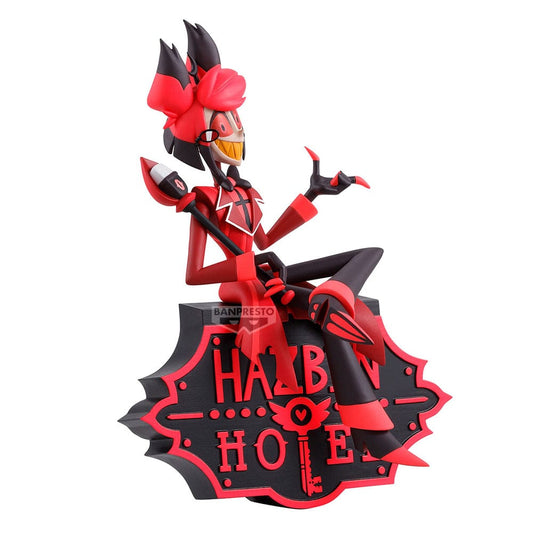 Hazbin Hotel Monitor Top Figure PVC Statue Alastor (Ver. A) 17 cm - Smalltinytoystore