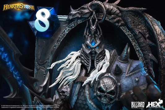 Hearthstone 3D Art Frame Statue The Lich King 31 cm - Smalltinytoystore