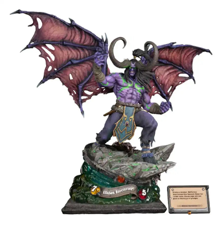Hearthstone Statue Illidan Stormrage 55 cm - Smalltinytoystore