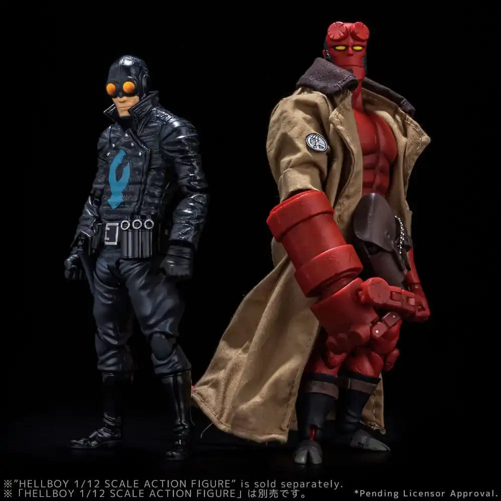 Hellboy Actionfigur 1/12 Lobster Johnson 17 cm - Smalltinytoystore