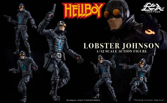Hellboy Actionfigur 1/12 Lobster Johnson 17 cm - Smalltinytoystore