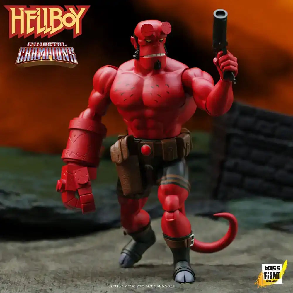 Hellboy Immortal Champions Actionfigur Hellboy 14 cm