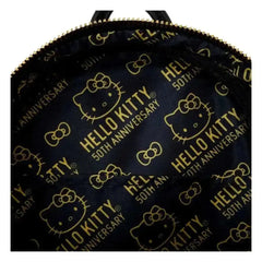 Hello Kitty 50th Anniversary by Loungefly Mini Rucksack Metallic Gold - Smalltinytoystore