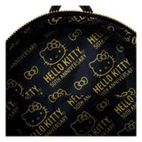 Hello Kitty 50th Anniversary by Loungefly Mini Rucksack Metallic Gold - Smalltinytoystore