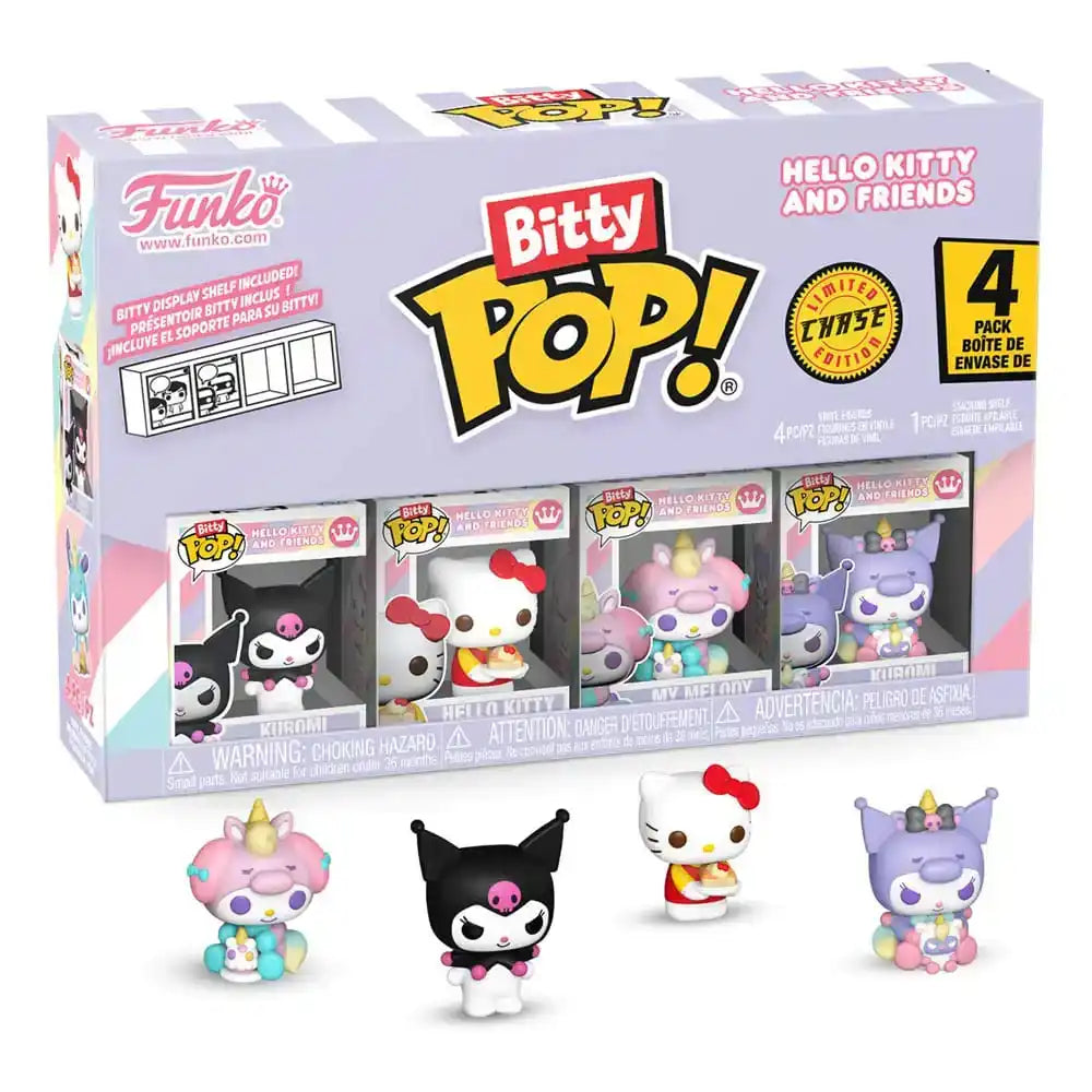 Hello Kitty and Friends Bitty POP! Vinyl Figuren 4er-Pack Series 3 2 cm - Smalltinytoystore
