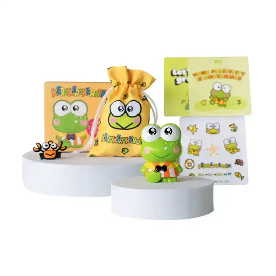 Hello Kitty and Friends Minifigur Keroppi 7 cm - Smalltinytoystore