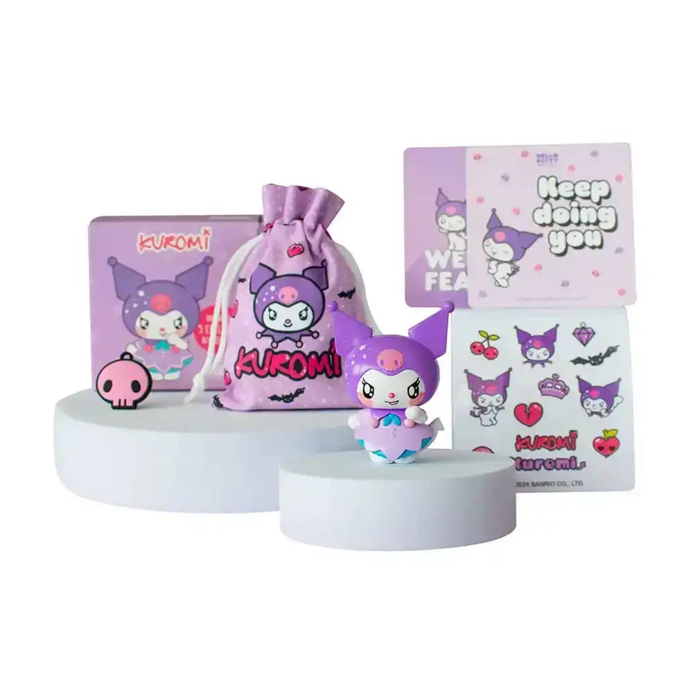 Hello Kitty and Friends Minifigur Kuromi 6 cm - Smalltinytoystore