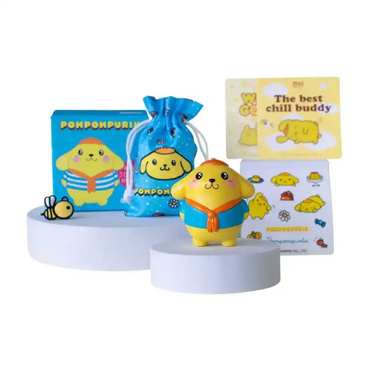 Hello Kitty and Friends Minifigur Pompompurin 6 cm - Smalltinytoystore