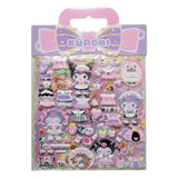 Hello Kitty and Friends Sticker Kuromi Puffy Sortiment (10)