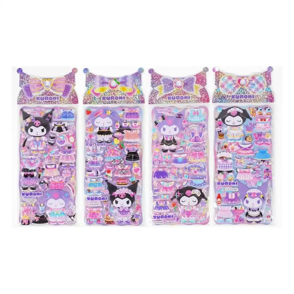 Hello Kitty and Friends Sticker Kuromi Puffy Sortiment (20)