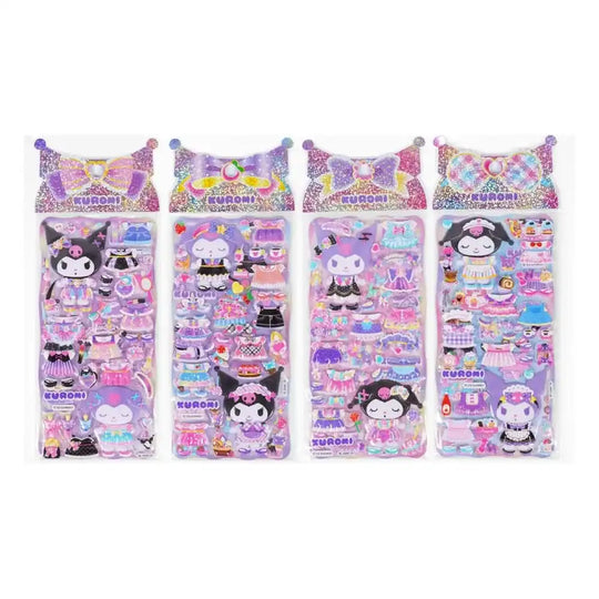 Hello Kitty and Friends Sticker Kuromi Puffy Sortiment (20)