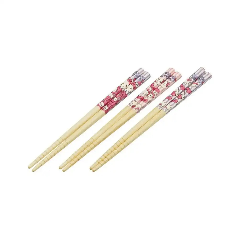 Hello Kitty Bambus Essstäbchen Set Hello Kitty - Smalltinytoystore