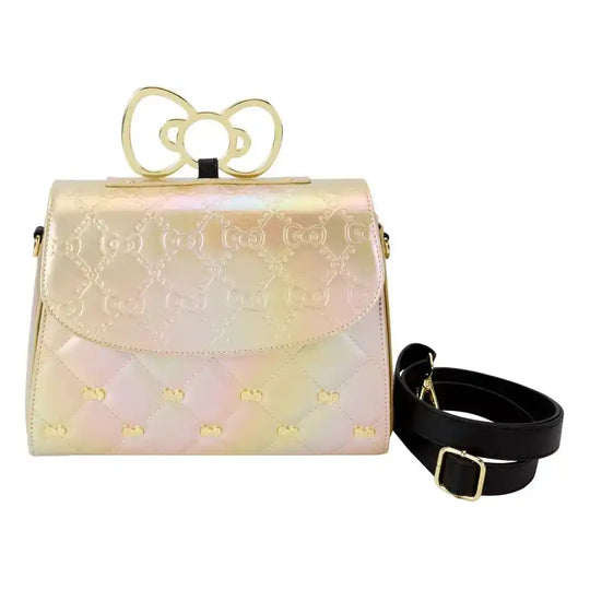 Hello Kitty by Loungefly Umhängetasche 50th Anniversary Gold - Smalltinytoystore