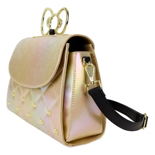 Hello Kitty by Loungefly Umhängetasche 50th Anniversary Gold - Smalltinytoystore