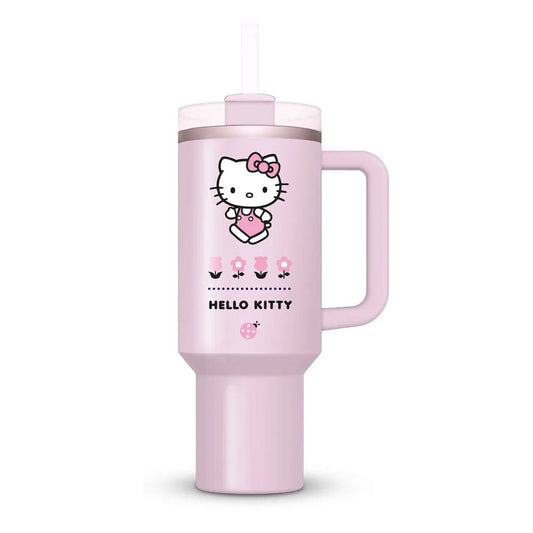 Hello Kitty Edelstahl-Trinkbecher 1130 ml - Smalltinytoystore