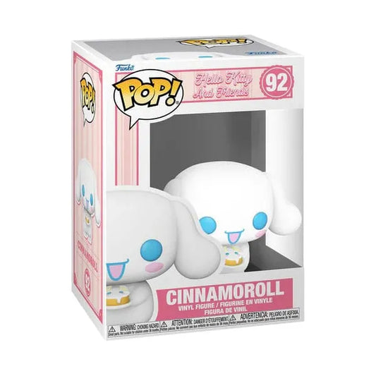Hello Kitty POP! Sanrio Vinyl Figur Cinnamaroll with Dessert 9 cm - Smalltinytoystore