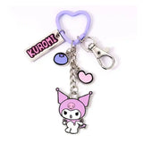 Hello Kitty Schlüsselanhänger mit Kuromi Anhänger 15 cm - Smalltinytoystore