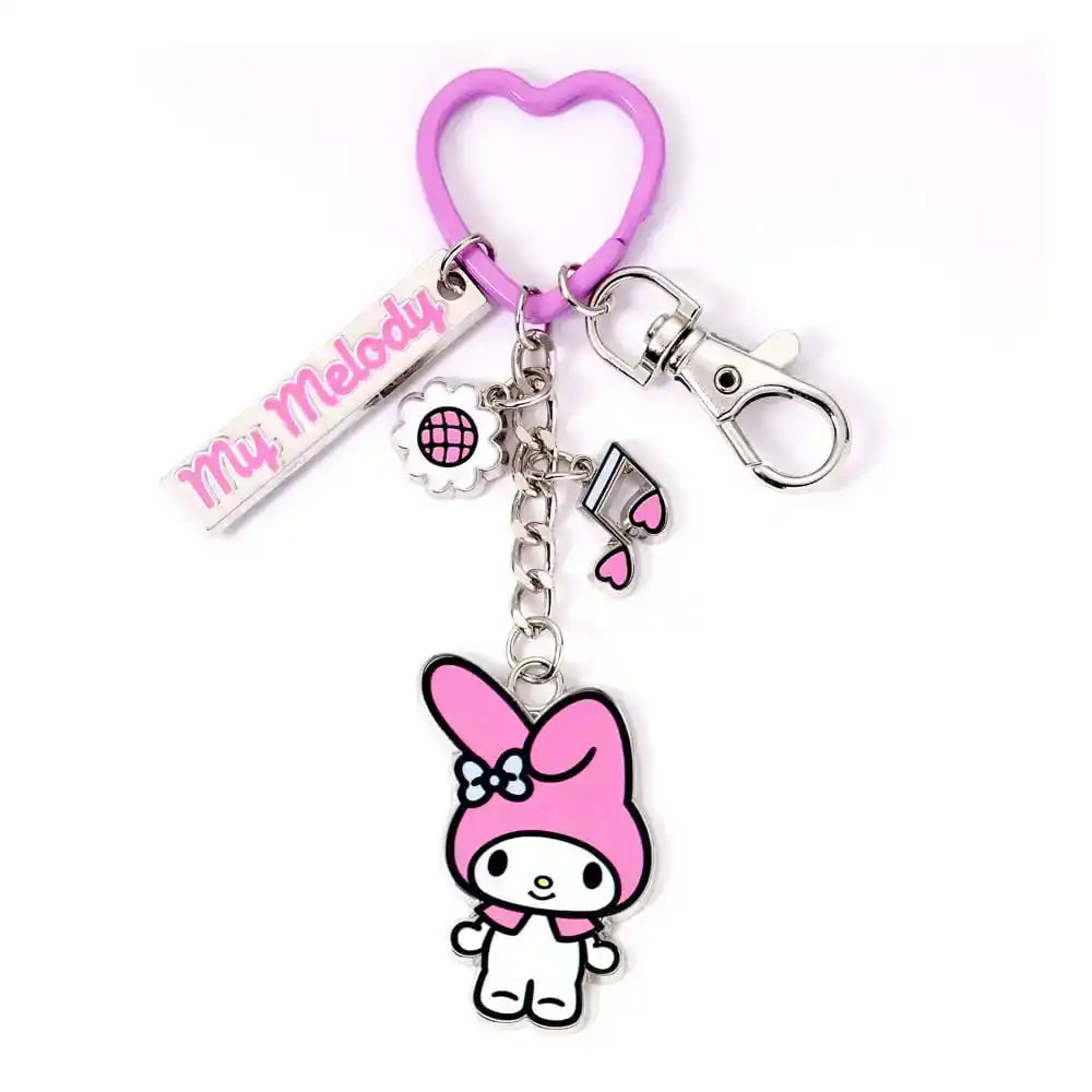 Hello Kitty Schlüsselanhänger mit My Melody Anhänger 15 cm - Smalltinytoystore